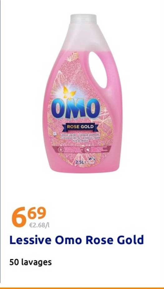 Lessive Omo Rose Gold