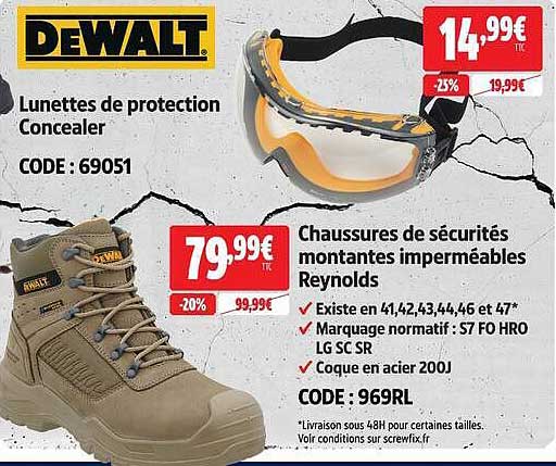 Lunettes de protection Concealer