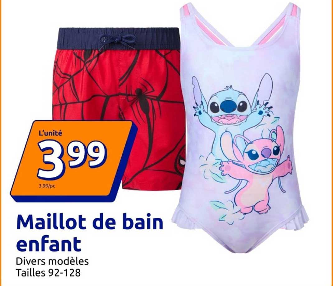 Maillot de bain enfant