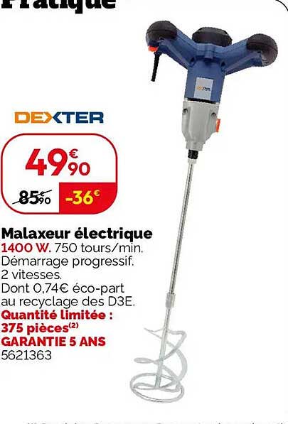 Malaxeur électrique