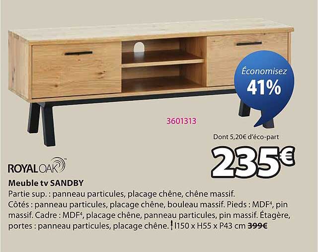 Meuble tv SANDBY