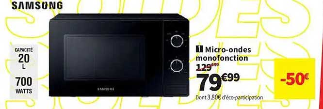 Micro-ondes monofonction