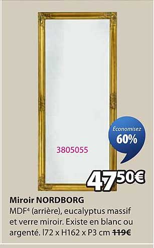 Miroir NORDBORG