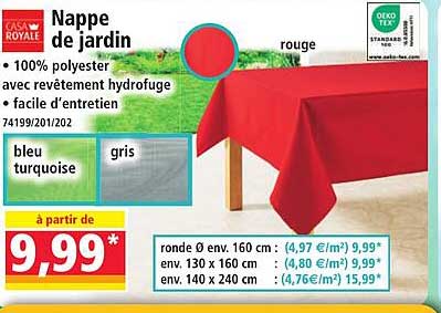 Nappe de jardin