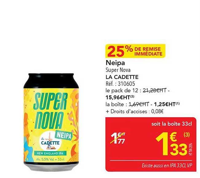 Neipa Super Nova LA CADETTE