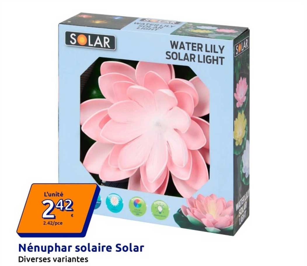 Nénuphar solaire Solar