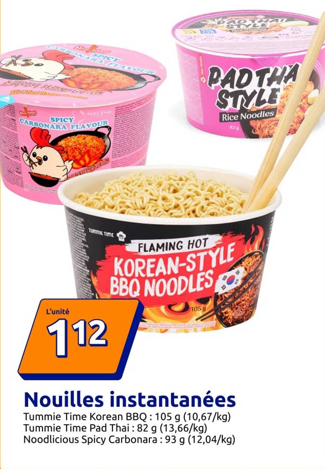 Nouilles instantanées