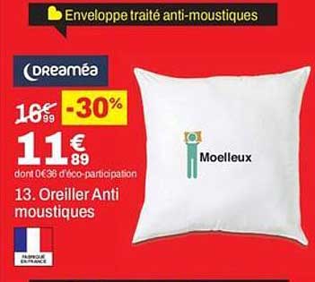 Oreiller Anti moustiques