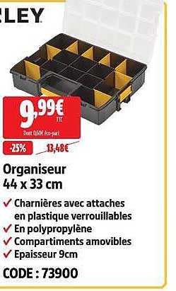 Organiseur 44 x 33 cm