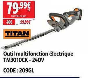Outil multifonction électrique TM3010CK - 240V