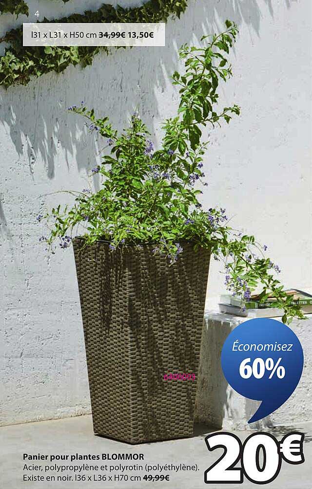 Panier pour plantes BLOMMOR