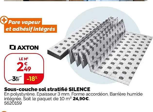 Pare vapeur et adhésif intégrés