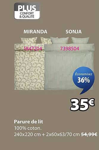 Parure de lit