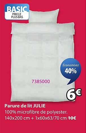 Parure de lit JULIE