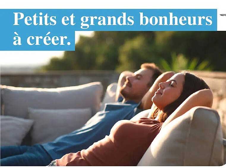 Petits et grands bonheurs à créer.