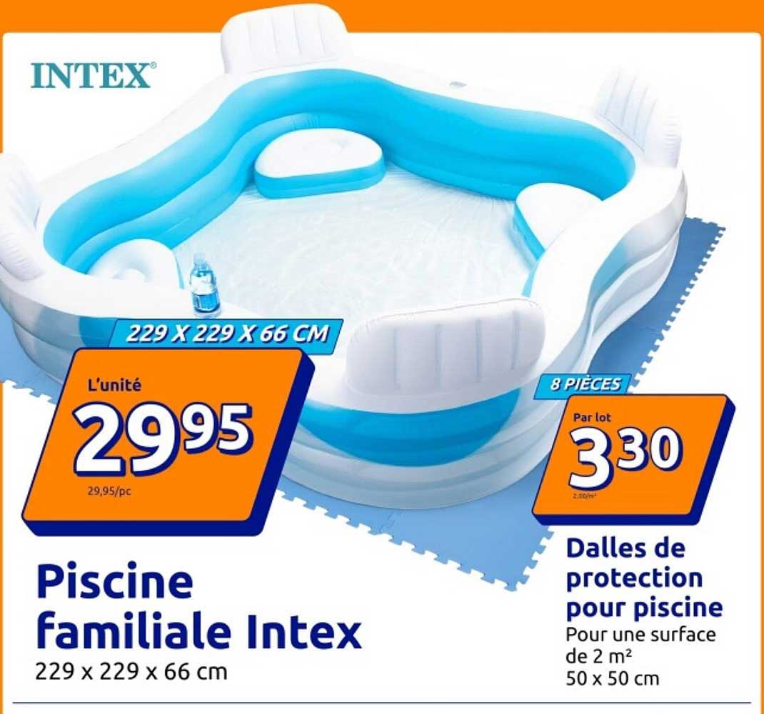 Piscine familiale Intex