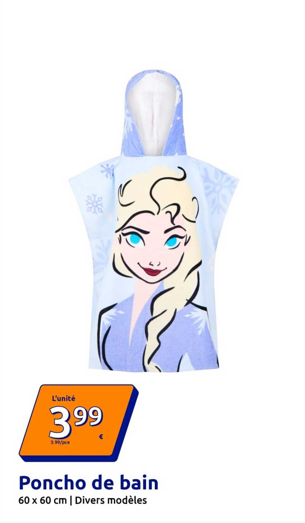 Poncho de bain