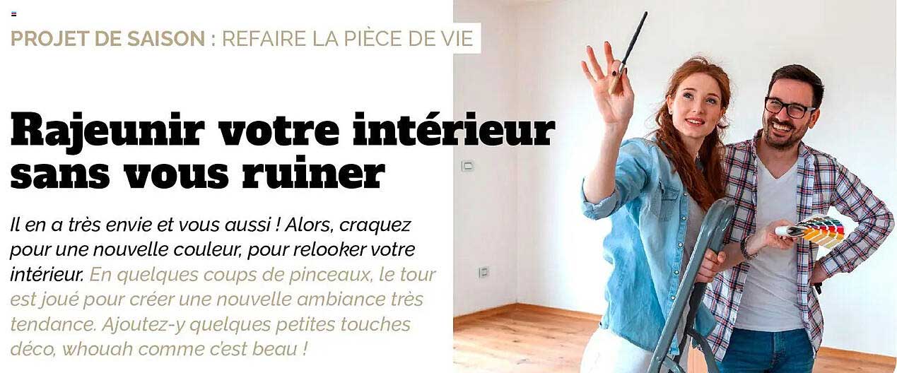 PROJET DE SAISON : REFAIRE LA PIÈCE DE VIE