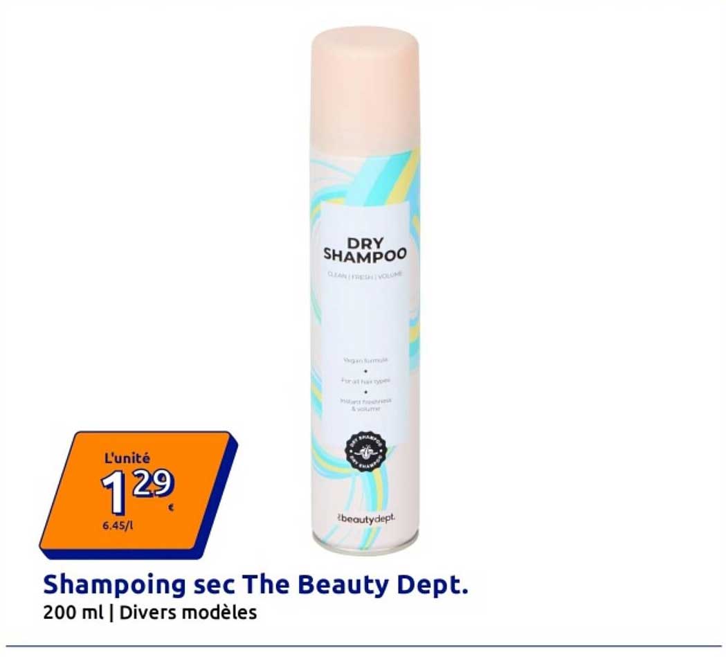 Shampoing sec The Beauty Dept.