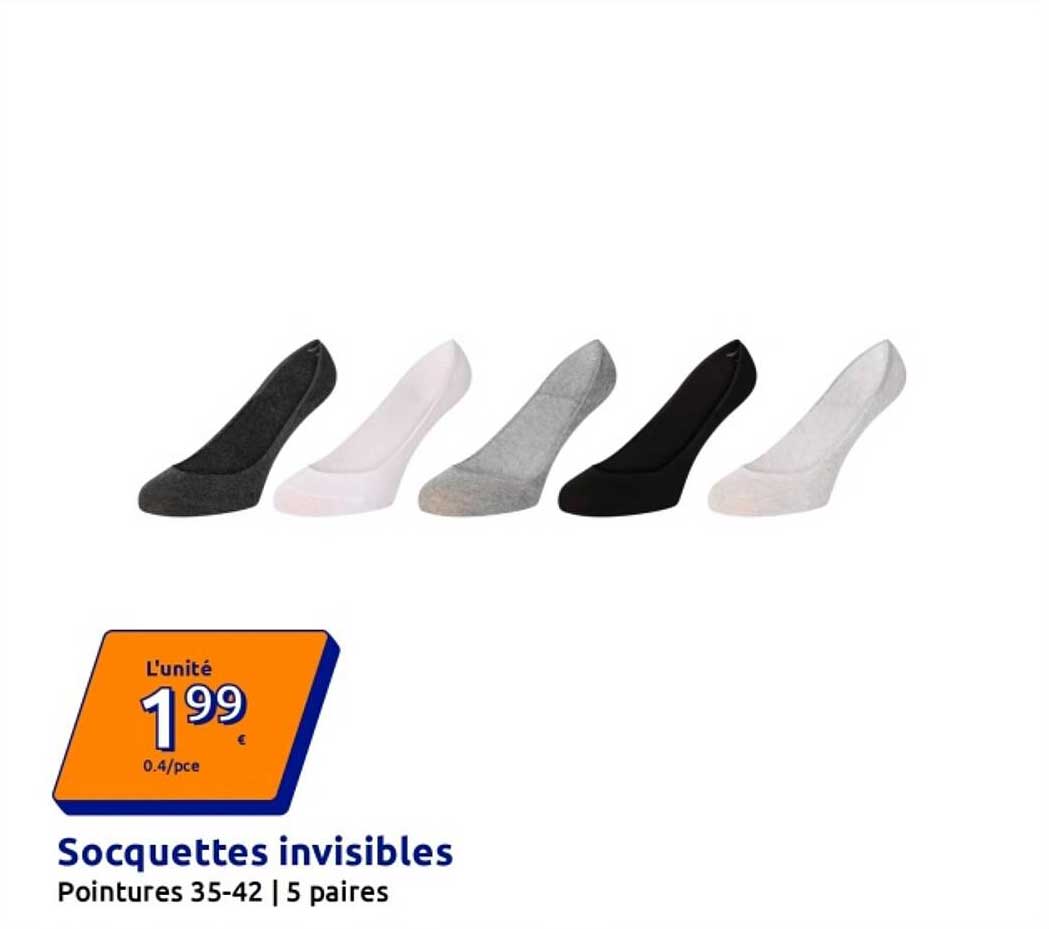 Socquettes invisibles