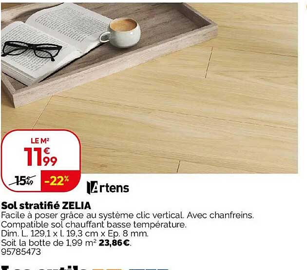 Sol stratifié ZELIA