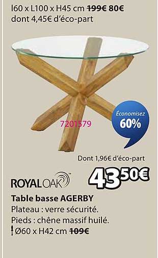 Table basse AGERBY