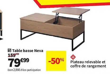 Table basse Neva