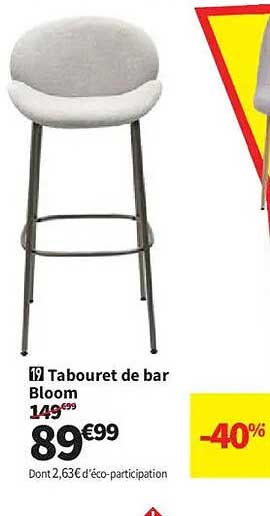 Tabouret de bar Bloom