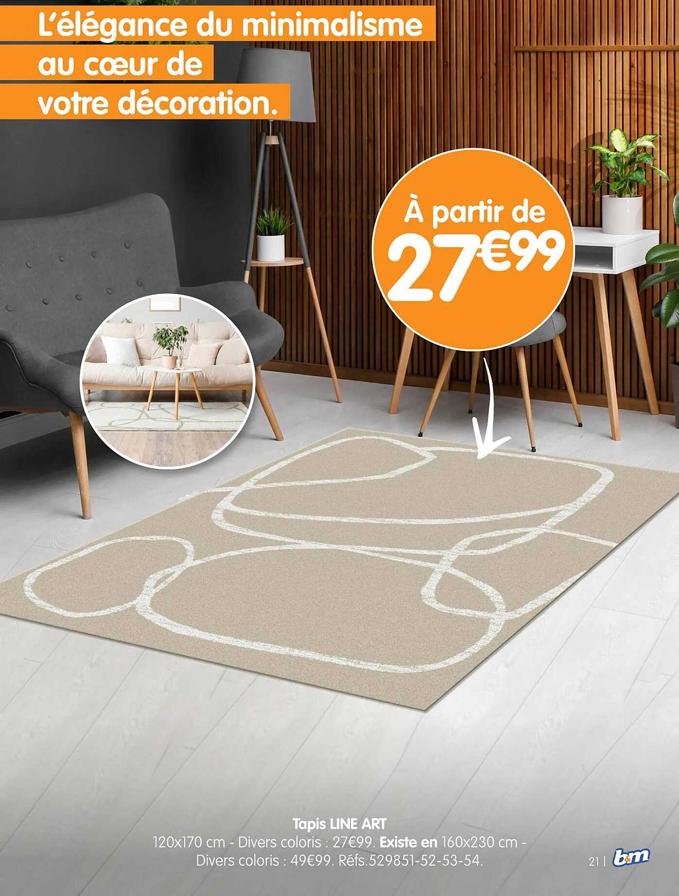 Tapis LINE ART