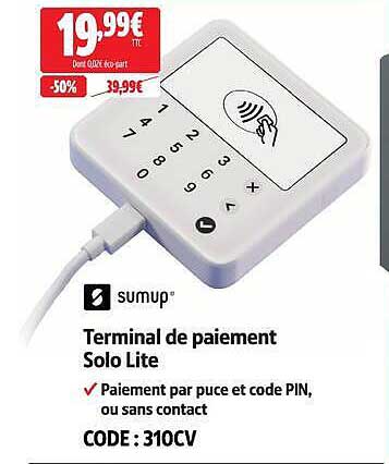 Terminal de paiement Solo Lite