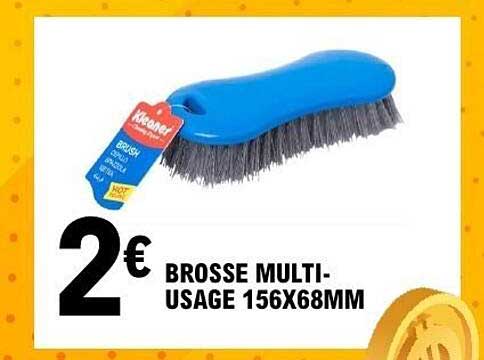 2€ BROSSE MULTI-USAGE 156X68MM