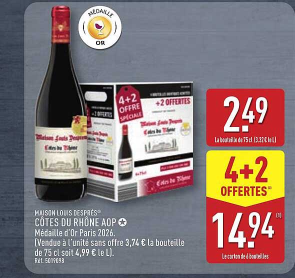 4+2 OFFERTES