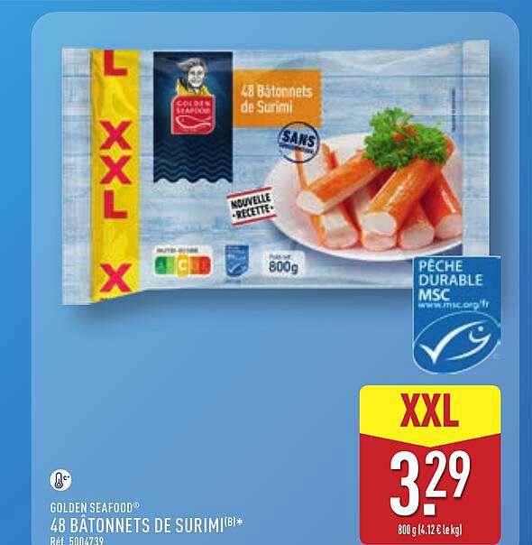 48 Bâtonnets de Surimi