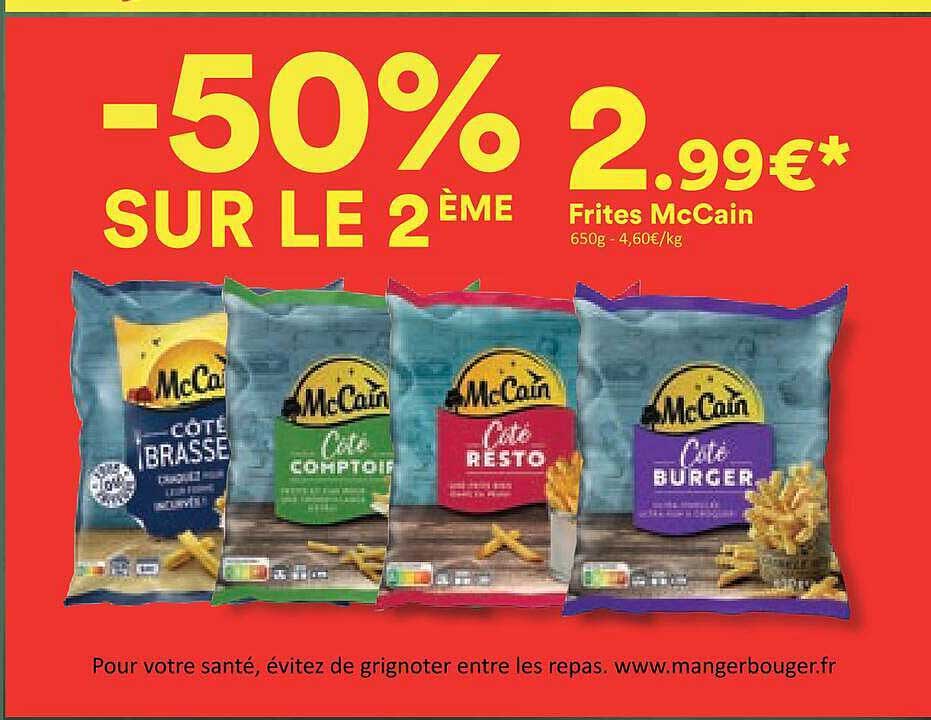 -50% SUR LE 2ÈME