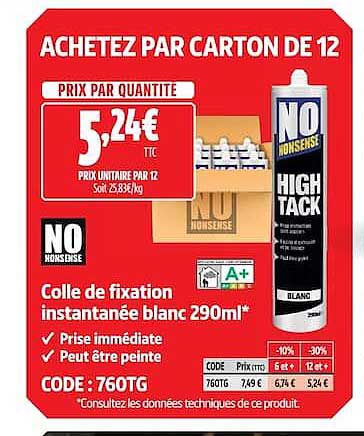 ACHETEZ PAR CARTON DE 12
