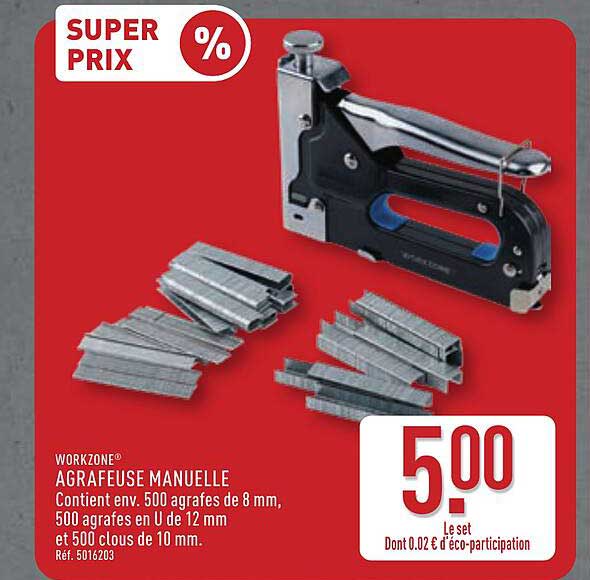 AGRAFEUSE MANUELLE