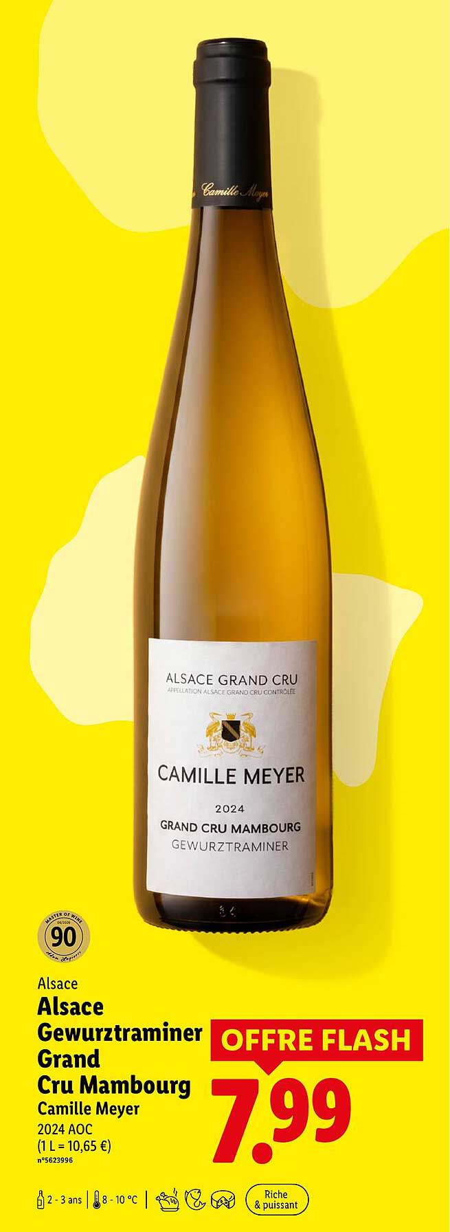 Alsace Gewurztraminer Grand Cru Mambourg Camille Meyer