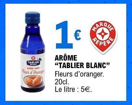 ARÔME "TABLIER BLANC"
