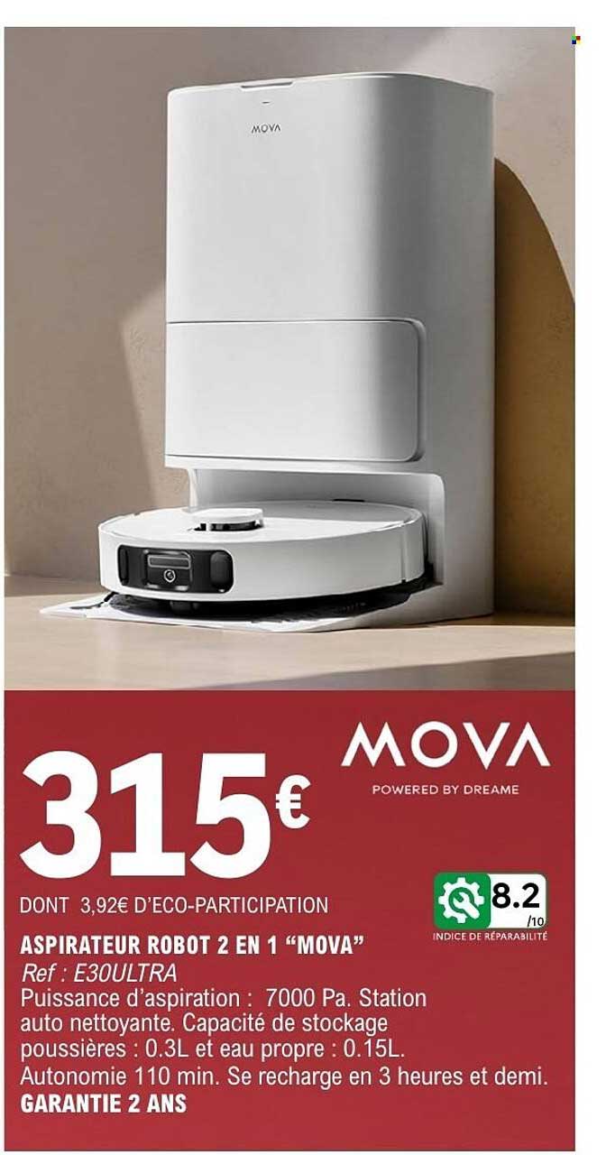 ASPIRATEUR ROBOT 2 EN 1 “MOVA”