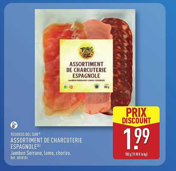 ASSORTIMENT DE CHARCUTERIE ESPAGNOLE(E)