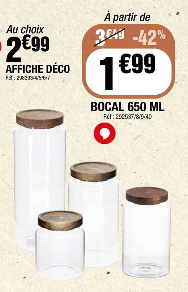 Au choix 2€99 AFFICHE DÉCO
