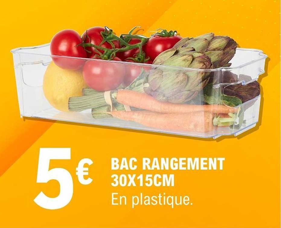 BAC RANGEMENT 30X15CM