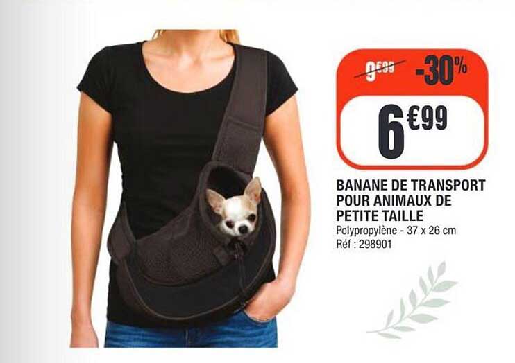 BANANE DE TRANSPORT POUR ANIMAUX DE PETITE TAILLE