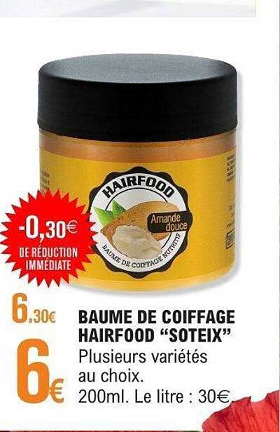 BAUME DE COIFFAGE HAIRFOOD “SOTEX”