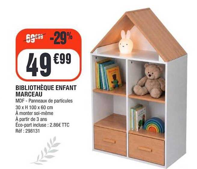 BIBLIOTHÈQUE ENFANT MARCEAUX