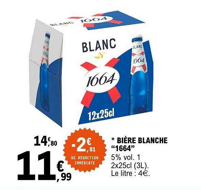 BIÈRE BLANCHE “1664”