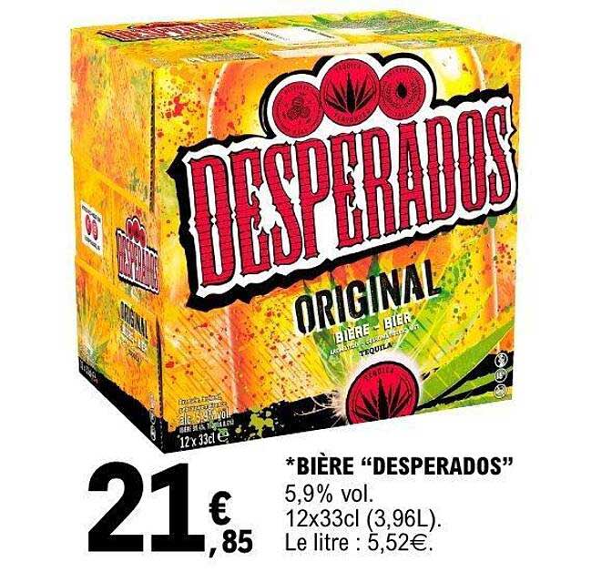 *BIÈRE “DESPERADOS”
