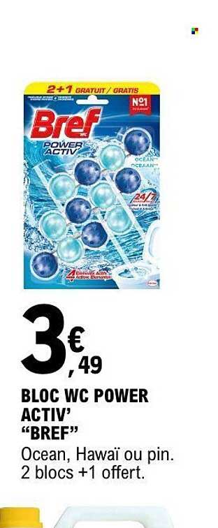 BLOC WC POWER ACTIV’ “BREF”