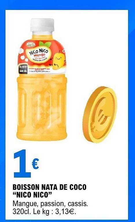BOISSON NATA DE COCO “NICO NICO”