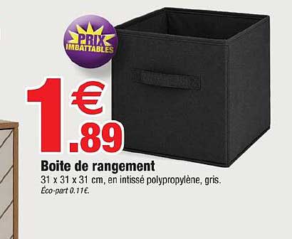 Boite de rangement